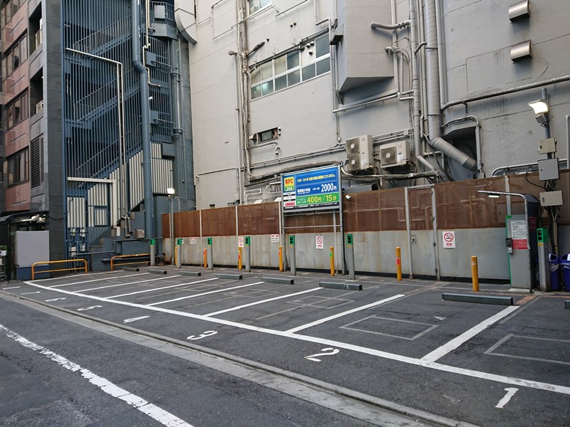 NPC 新宿3丁目第5駐車場の全体写真